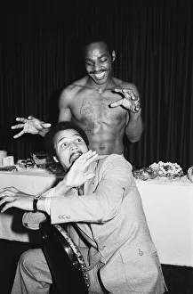 John Conteh meets stand in opponent Leonadro Rodgers for the first time