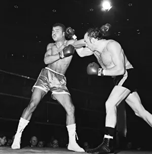 Light Heavyweight Prints: John Conteh vs Bill Drover, a non title bout at Royal Albert Hall, London, England