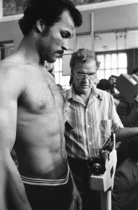 01405 Prints: John Conteh vs Mate Parlov. WBC light-heavyweight title bout at Red Star Stadium