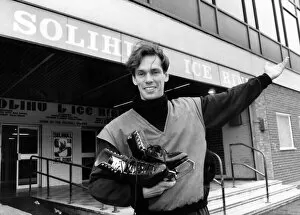 00661 Collection: John Curry, the former European figure skating champion, arrives at Solihull Ice Rink