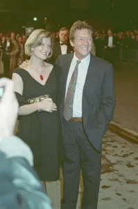 Cinema Prints: John Hurt and his partner Jo Dalton arrive at The Odeon Leicester Square