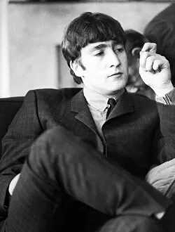 Images Dated 24th September 2012: John Lennon, 9th September 1963. Donald Zec, Daily Mirror Journalist