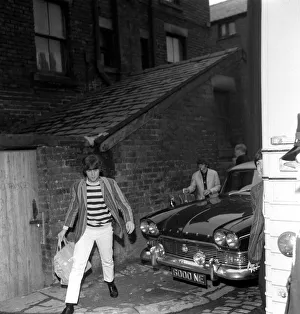 John Lennon arriving at the Imperial 19 July 1964 to appear on the Blackpool Night Out