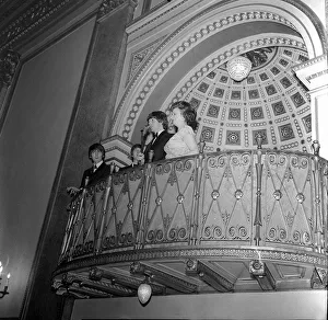 John Lennon, Paul McCartney, George Harrison and Ringo Starr at the Northern Premiere of