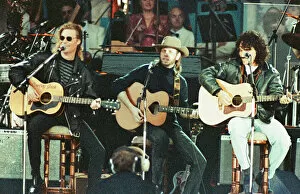 00783 Collection: John Lennon Scholarship Concert held at Pier Head, Liverpool. Saturday 5th May 1990