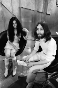 John Lennon and Yoko Ono appear on Thames Televisions Today