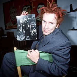 Punk Prints: John Lydon of Public Image alias Johnny Rotten 1986 of The Sex Pistols