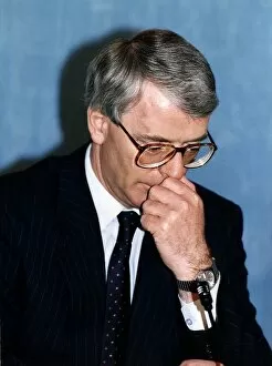 Images Dated 4th October 1990: John Major Prime Minister of Britain and Conservative MP for Huntingdon Cambridgeshire