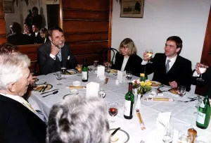 John McCarthy British Journalist and former Beirut hostage with former girlfriend Jill