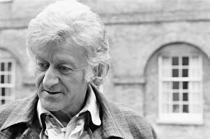 00780 Prints: John Pertwee as Dr Who, seen here during filming The Time Monster