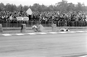 John Player 500 CC Motor Cycle Racing at Silverstone. August 1977 77-04370-001