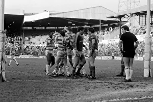 John Player Rugby League Trophy Final Hull Kingston Rovers v Wigan. February 1986