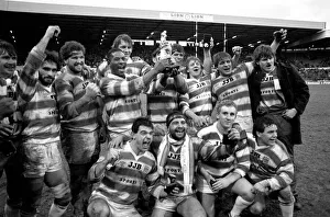 John Player Rugby League Trophy Final Hull Kingston Rovers v Wigan. February 1986