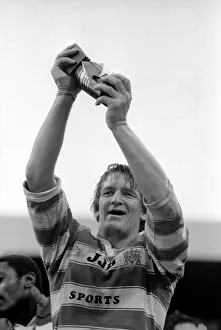 John Player Rugby League Trophy Final Hull Kingston Rovers v Wigan. February 1986
