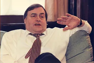 00018 Prints: John Prescott in an interview with Journal political editor Andrew Parker