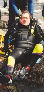 John Prescott scuba diving to highlight World Ocean day at Whitley Bay
