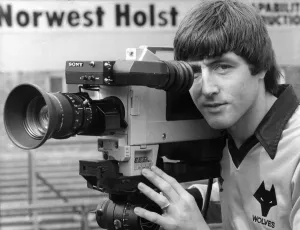 Portable Prints: John Richards Wolverhampton Wanderers striker 1969-1983