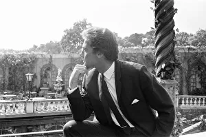 Side Profile Prints: John Richardson, actor, photo-call to introduce him as leading man in new 1965 film SHE