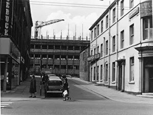 Cityscapes Prints: John Street seen from Buxton Road Huddersfield Circa June 1965