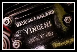 Images Dated 1st March 1999: John Surtees motorcylce March 1999 showing registration plate Vincent