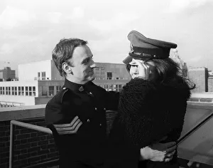 Admiration Prints: John Thaw March 1966 Actor aged 24 years old starring as Sgt John Mann in