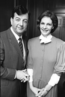 Images Dated 18th March 1987: JOHN WAKEHAM AND HIS WIFE ALISON WARD. 18 / 3 / 1987