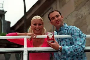 Johnny Vaughan TV Presenter June 1998 Presenter of the big breakfast with co