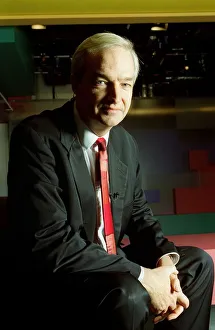 Jon Snow TV Presenter December 98 Channel 4 newscaster