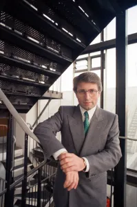 Stairwell Prints: Jonathan Dimbleby, presenter of current affairs and political radio