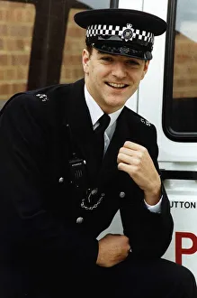 Jonathon Dow Actor as character PC Stringer in ITV TV Programme The Bill
