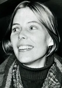 Joni Mitchell, american folk singer in London 1969 30 / 12 / 1969 1960s