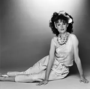 Judi Trott actress, who stars as Lady Marian in Robin of Sherwood, a HTV Production