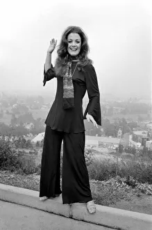 Judy Brown (25) of Hollywood hills. December 1969 Z12353-003