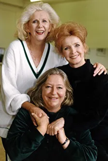 Judy Cornwell Actress Anne Charleston and Millicent Martin THE CEMETRY CLUB