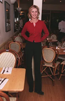 Julia Carling TV Presenter November 1998 for DM feature Nina interview In a
