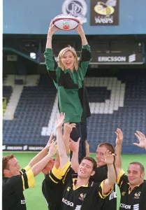 Julia Carling TV Presenter today changed her name to Heineken to support England
