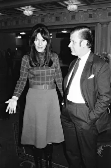 Julia and Eric Morley, British TV host and the founder of the Miss World pageant
