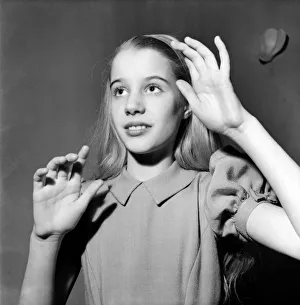 Julia Lockwood is busy rehearsing the part of Alice in Wonderland at the Kew Theatre for