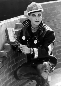 Make Up Prints: Julian Clary spends the day on a building site in Londons Docklands to earn 10