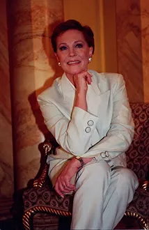 Julie Andrews Actress July 98 At the Dorchester Hotel were she was presented with
