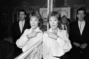 Mirror Prints: Julie Andrews and Rupert Everett, who star in the new film Duet for One
