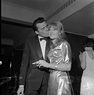 Darling Prints: Julie Christie and Dirk Bogarde celebrate their film award win each