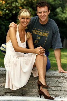 Julie Peasgood actress stars as Barry Grants new girlfriend Fran in Brookside in a