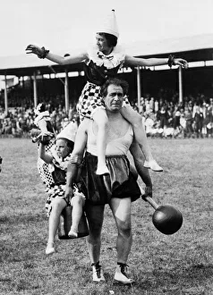 Historical Prints: In June 1934 a major historical pageant was held on the water-meadow at Runnymede
