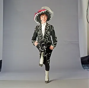 June Brown dressed as a Pearly Queen. 24th January 1995