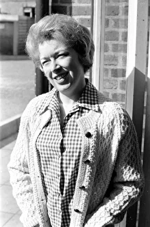 00876 Prints: June Whitfield - television actress in 1967 Picture taken 15th March 1967