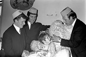 Teddy Bears Prints: Just what the doctor ordered for 8 years old Mark Seddon when members of Bolton Wanderers