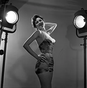 Just waiting for a break is 18-year- old singer Janice Peters who