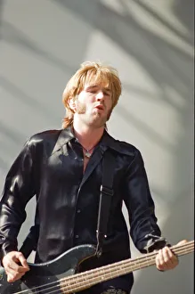 Justin Currie, lead singer of the British rock group Del Amitri