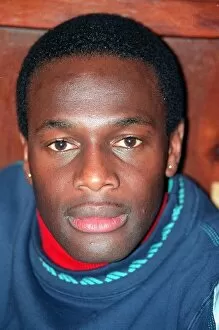 Images Dated 11th March 1990: Justin Fashanu Football Player TV Presenter 1990